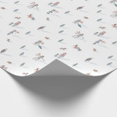 Papier Cadeau Vacances ski (Coin)