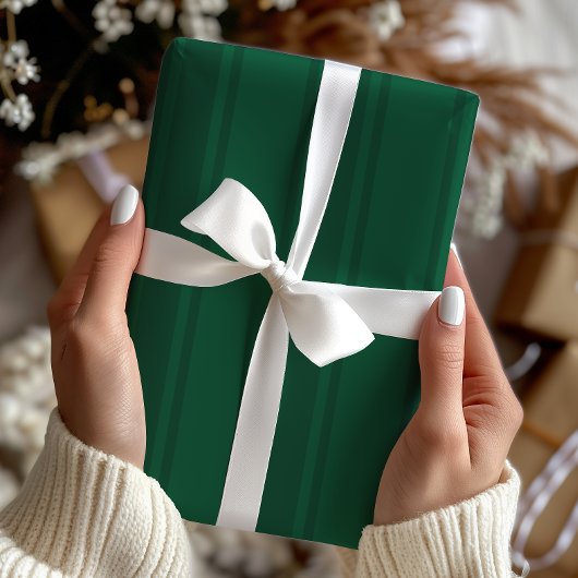 Papier Cadeau Vacances Vert
