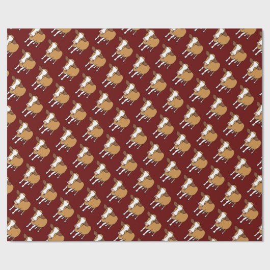 Papier Cadeau Vache (Plat)