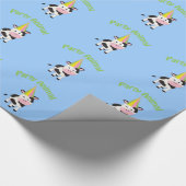 Papier Cadeau Vache animale (Coin)