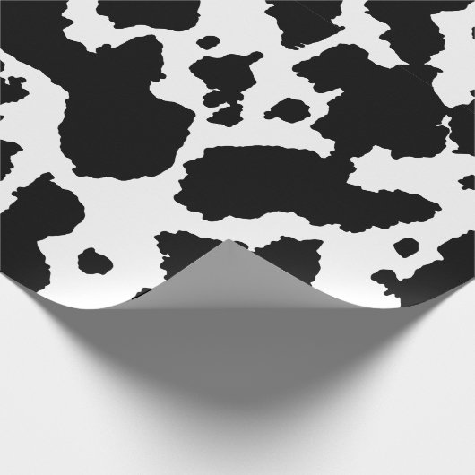 Papier Cadeau Vache Anniversaire de enfant cachée Imprimer (Coin)