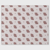 Papier Cadeau Vache de Dexter (Plat)