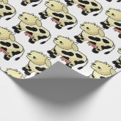 Papier Cadeau Vache de lait caricaturé (Coin)