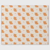 Papier Cadeau Vache des Highlands (Plat)