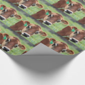 Papier Cadeau Vache du Jersey (Coin)