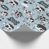 Papier Cadeau Vache et lait (Coin)