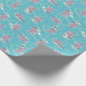 Papier Cadeau Vache et poulet Super Vache Motif (Coin)