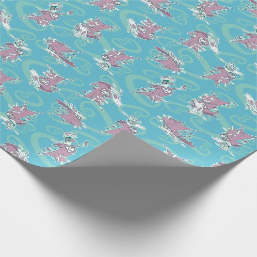 Papier Cadeau Vache et poulet Super Vache Motif (Coin)