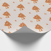 Papier Cadeau Vache Hereford (Coin)