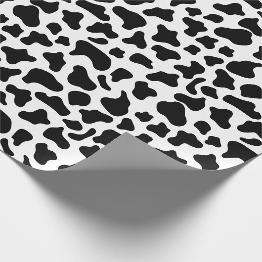 Papier Cadeau Vache Imprimer Cadeau d'anniversaire (Coin)