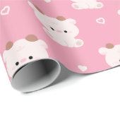 Papier Cadeau Vache mûre (Coin rond)