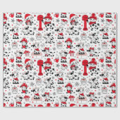Papier Cadeau Vache Sainte C'est Noël (Plat)
