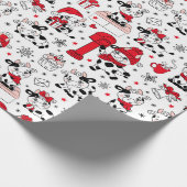 Papier Cadeau Vache Sainte C'est Noël (Coin)