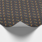 Papier Cadeau Vaches à Noël (Coin)