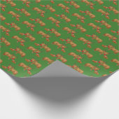 Papier Cadeau Vaches des Highlands de vacances (Coin)