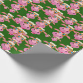 Papier Cadeau Vaches roses (Coin)