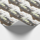 Papier Cadeau Vaches sur le ranch (Coin)