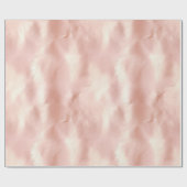 Papier Cadeau Vachette blanche rose du sud-ouest (Plat)