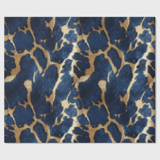 Papier Cadeau Vachette bleue (Plat)