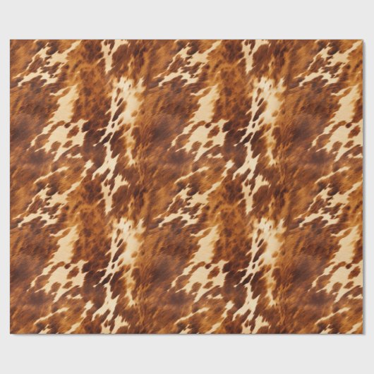 Papier Cadeau Vachette Brown (Plat)