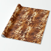 Papier Cadeau Vachette Brown (Déroulé)