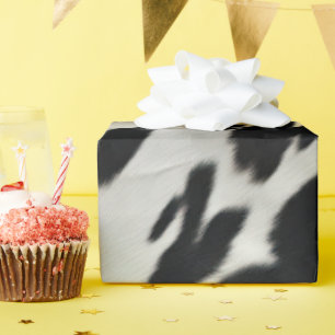 Papier Cadeau Vachette de la ferme Western