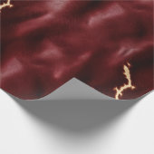 Papier Cadeau Vachette rouge profonde du sud-ouest (Coin)