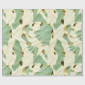 Papier Cadeau Vachette verte (Plat)