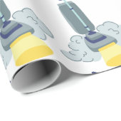 Papier Cadeau Vacuumage poussiéreux (Coin rond)