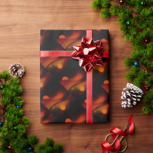 Papier Cadeau Vague d'incendie