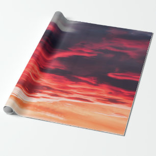 Papier Cadeau vague féline