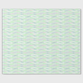 Papier Cadeau Vague mentholée (Plat)