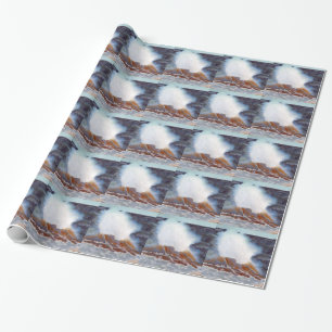 Papier Cadeau Vague océanique