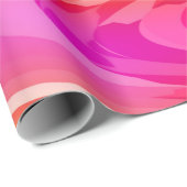 Papier Cadeau Vagues Arc-en-ciel (Coin rond)