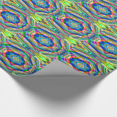 Papier Cadeau Vagues colorées (Coin)