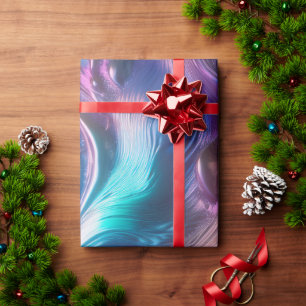 Papier Cadeau Vagues Colorées