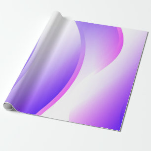 Papier Cadeau Vagues créatives. Style de technologie futuriste