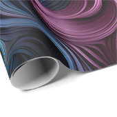 Papier Cadeau Vagues de couleur (Coin rond)