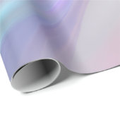 Papier Cadeau Vagues de Lumière (Coin rond)