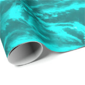 Papier Cadeau Vagues de mer... (Coin rond)