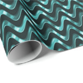 Papier Cadeau Vagues des Caraïbes...... (Coin rond)