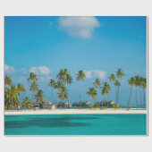 Papier Cadeau Vagues marines (Plat)