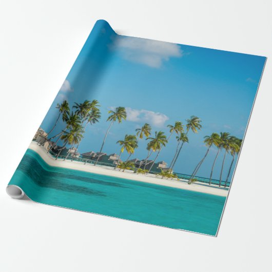 Papier Cadeau Vagues marines (Déroulé)