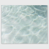 Papier Cadeau Vagues marines (Plat)