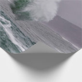 PAPIER CADEAU VAGUES MARITIMES (Coin)