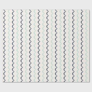 Papier Cadeau Vagues nautiques
