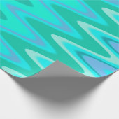 Papier Cadeau Vagues turquoise (Coin)