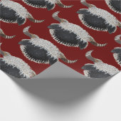 Papier Cadeau Valais BlACCEPTER Moutons Cadeau de Noël (Coin)