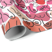 Papier Cadeau valentine (Coin rond)