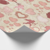 Papier Cadeau Valentine (Coin)